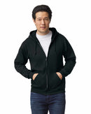 Hoodies zippés 50/50 Coton-polyester 13,3 oz  | Gildan 18600