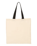 Tote Bag Contrast Handles 12L | Q-Tees QTB6000