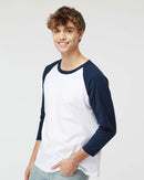 T-shirt raglan coton mi-lourd 9,4 oz | M&O 5540
