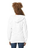 Hoodies zippés vierge 50/50 Coton-polyester 13,3 oz  | Gildan 18600