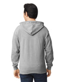 Hoodies zippés vierge 50/50 Coton-polyester 13,3 oz  | Gildan 18600