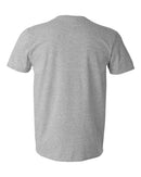 T-shirt vierge à col en V coton doux 7,5 oz | Gildan 64V00