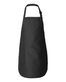 Aprons Mid Length With Pockets | Q-Tees Q4350