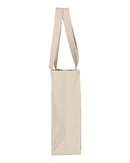 Blank Gussetted Tote Bags 12L | Q-Tees Q1000