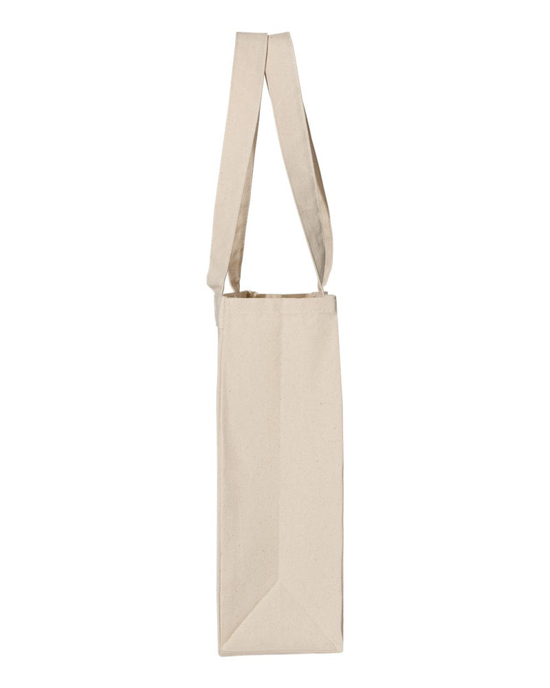 Blank Gussetted Tote Bags 12L | Q-Tees Q1000