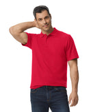 Polo vierge coton mi-lourd 8,7 oz | Gildan 64800