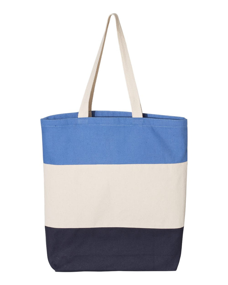 Blank Tri-Colour Tote Bags 11L | Q-Tees Q125900