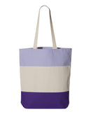 Blank Tri-Colour Tote Bags 11L | Q-Tees Q125900
