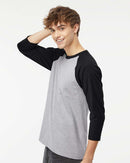 T-shirt raglan coton mi-lourd 9,4 oz | M&O 5540